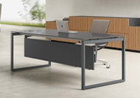 Linea 402 piano in melaminico antigraffio o vetro temprato